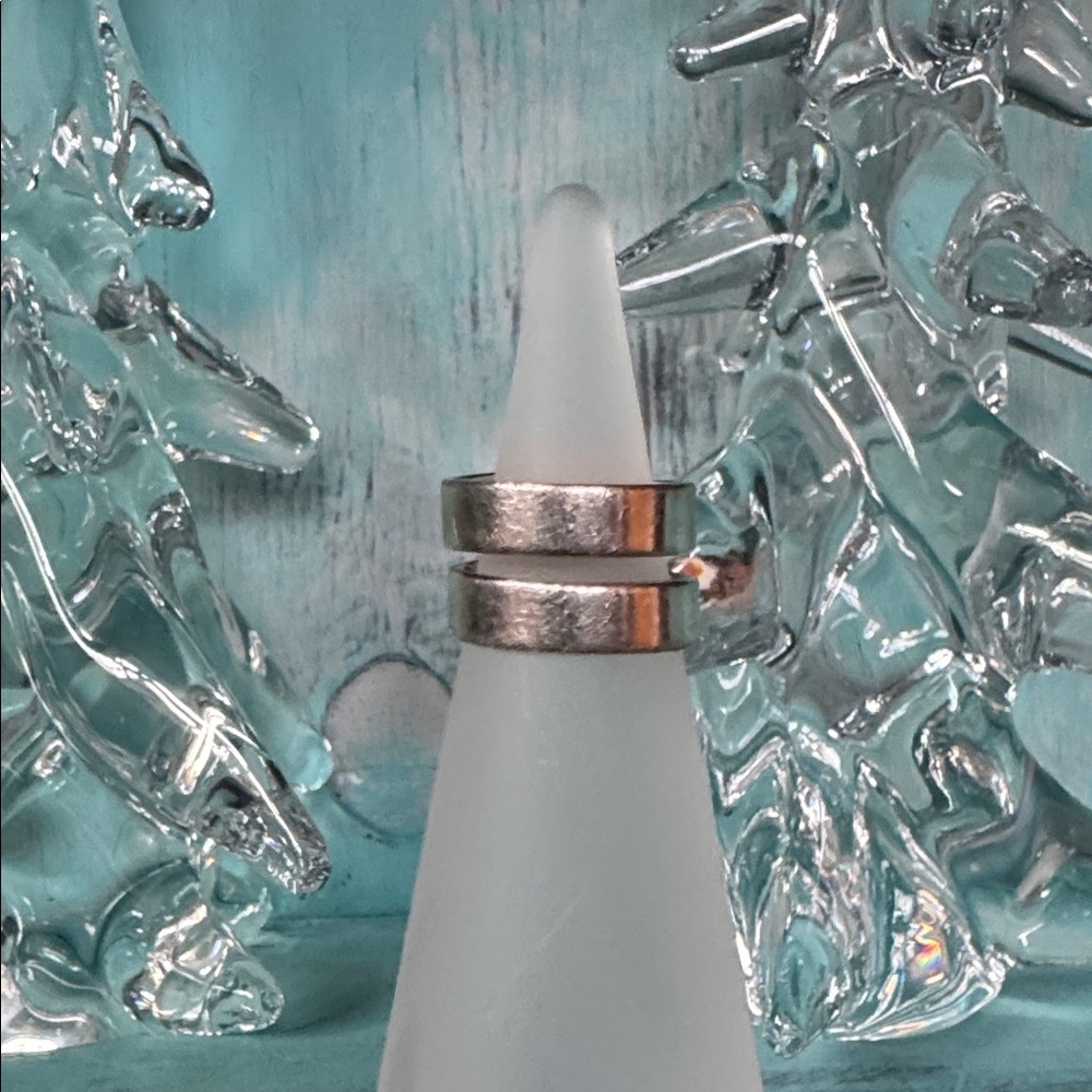 Modern Silver Women's Ring